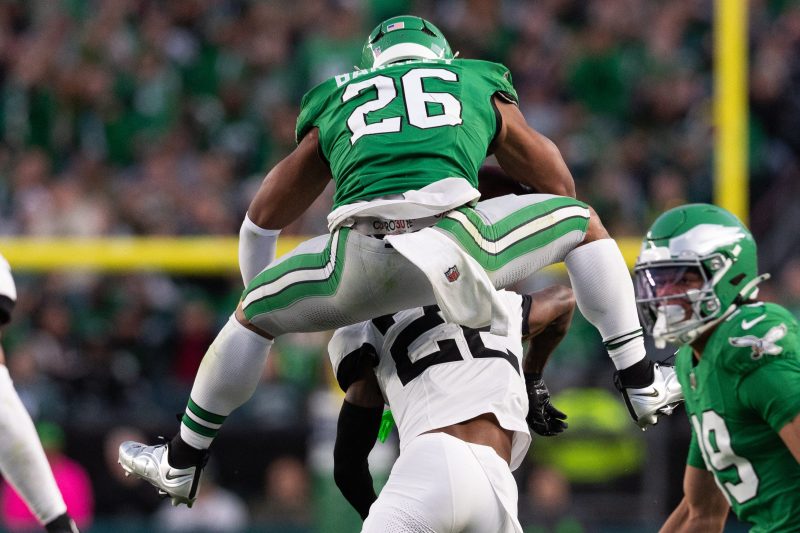 ESPYS 2025: Saquon Barkley’s hurdle takes best play